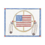 Native American Medicine Wheel Postcard