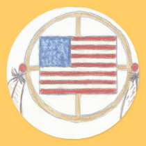 Native American Medicine Wheel stickers