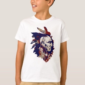 red indian tshirt