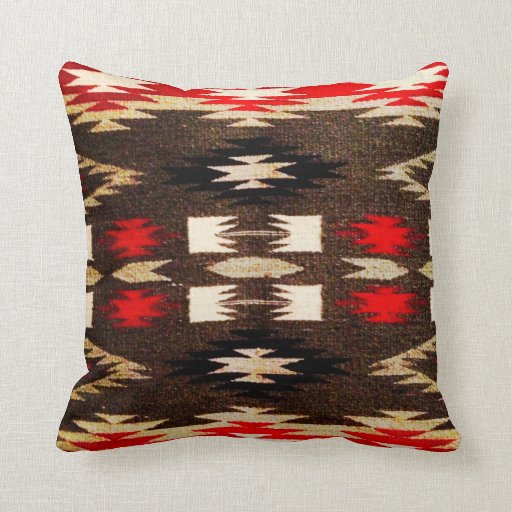 Native American Navajo Tribal Design Print Pillows Zazzle