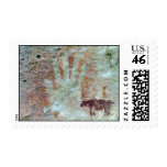 Native American Painting Postage Stamp