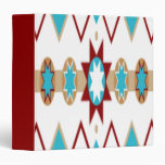 Native American Pattern  Binder