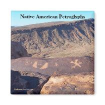 Native American Petroglyphs #1 magnet