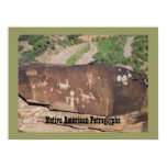 Native American Petroglyphs posters