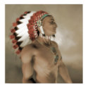 Native American Portrait posters