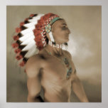 Native American Portrait posters