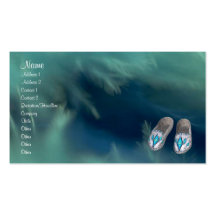 Native American Profile Card Business Card