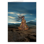 Native American Scene Card cards