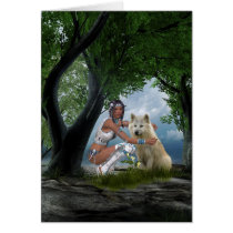 Native American Scene Card by mickeyelvis128 Native American Scene Card