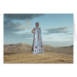 Native American Scene Card cards