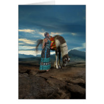 Native American Scene Card by mickeyelvis128 Native American Scene Card