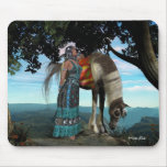 Native American Scene Mousepad