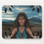 Native American Scene Mousepad Native American Scene Mousepad