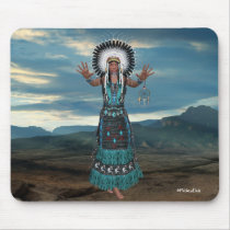 Native American Scene Mousepad