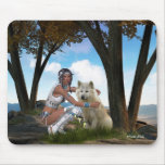 Native American Scene Mousepad