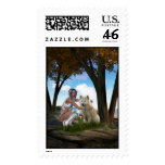 Native American Scene Postage
