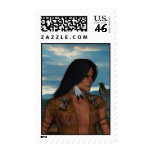 Native American Scene Postage