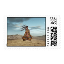 Native American Scene Postage
