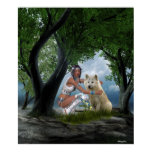 Native American Scenes Poster Native American Scenes Poster