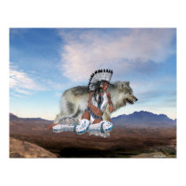 Native American Scenes Poster posters