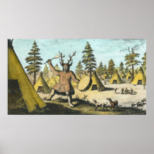 Native American Shaman Print