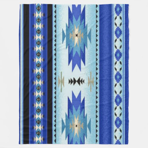 NATIVE AMERICAN (Simulated) Fleece Blankets Zazzle