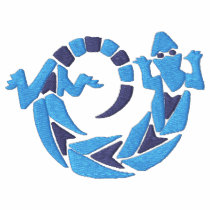 Native American Spinning Lizard Design 2