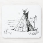 Native American Teepee Mousepads