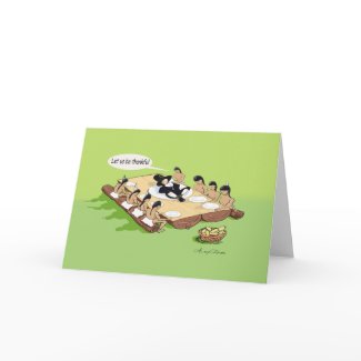 Native American Thanksgiving Greeting Card card