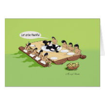 Native American Thanksgiving Greeting Card