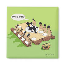 Native American Thanksgiving magnets