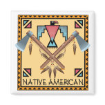 Native American Tomahawks Refrigerator Magnets
