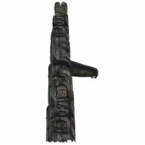 Native American Totem Pole 3 Sculpted Magnet photo sculptures