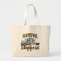Native American Trucker Bag