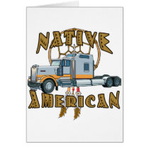 Native American Trucker cards