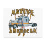 Native American Trucker Post Cards