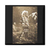 Native American Ute Sioux Vintage Magnets