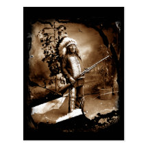 Native American Vintage Postcard