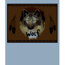 Native American Wolf T-Shirt