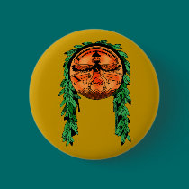 Native American Zuni Shield buttons