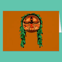Native American Zuni Shield cards