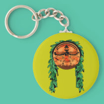 Native American Zuni Shield keychains