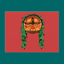 Native American Zuni Shield postcards
