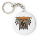 NATIVE AMERICANS For Over 10,000 Years Keychains