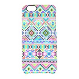 Native Aztec Colorful Triangles And Stripes Uncommon Clearly™ Deflector iPhone 6 Case