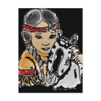 Native Friends postcard