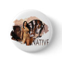 Native Girl Dakotah Button by allpinup Native Girl Dakotah Button