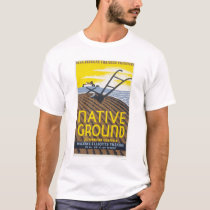 Native Ground Farmhouse 1936 WPA t-shirts by lc_wpa Native Ground Farmhouse 1936 WPA t-shirts