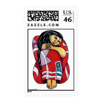 NATIVE HOME POSTAGE STAMPS