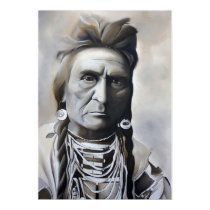 Native Indian Chief Premium Gloss Poster 20 x 28 posters